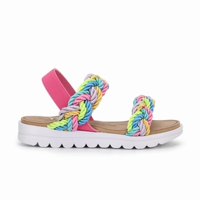 Miss Bradie Rope Sandal in Multi - Kids Girls Sandals summer sale