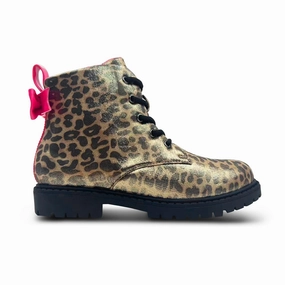 Miss Charlotte Boot in Leopard - Kids Girls Boots & Booties sale