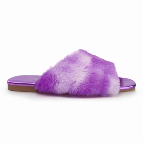 Miss Nora Slide in Purple Multi - Kids Girls Sandals summer sale