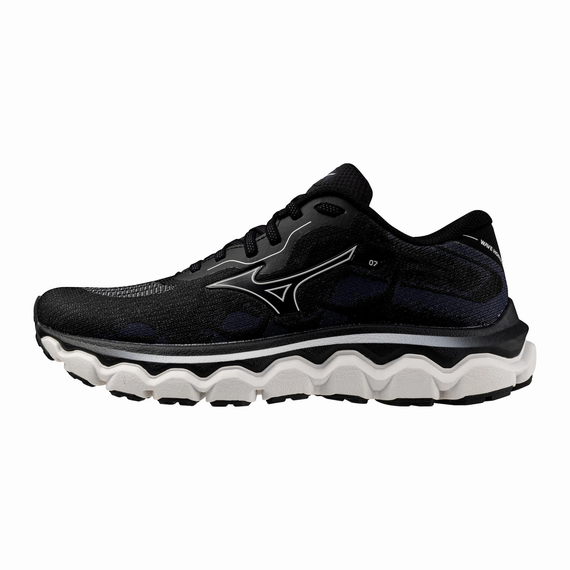 Mizuno Wave Horizon 7 Black / Nimbus Cloud  J1GD242673 Women's Athletic Shoes for Women discount