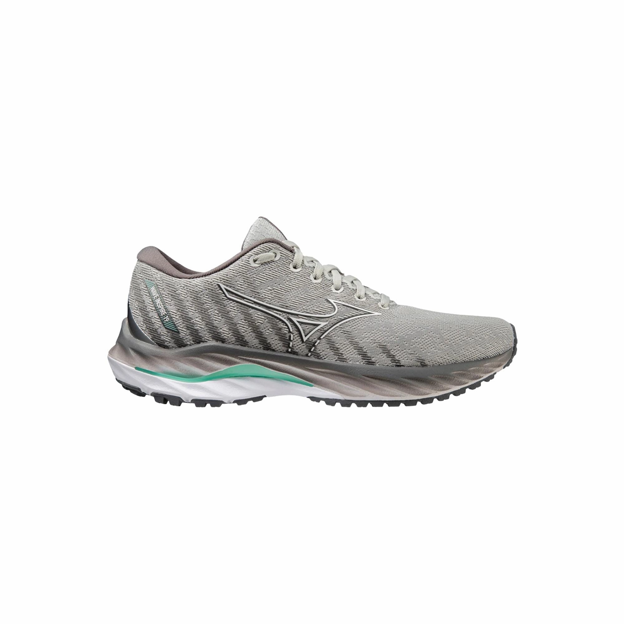 Mizuno Wave Inspire 19 Harbor Mist/White/Spring Bud  J1GD234424 Women's Athletic Shoes for Women discount