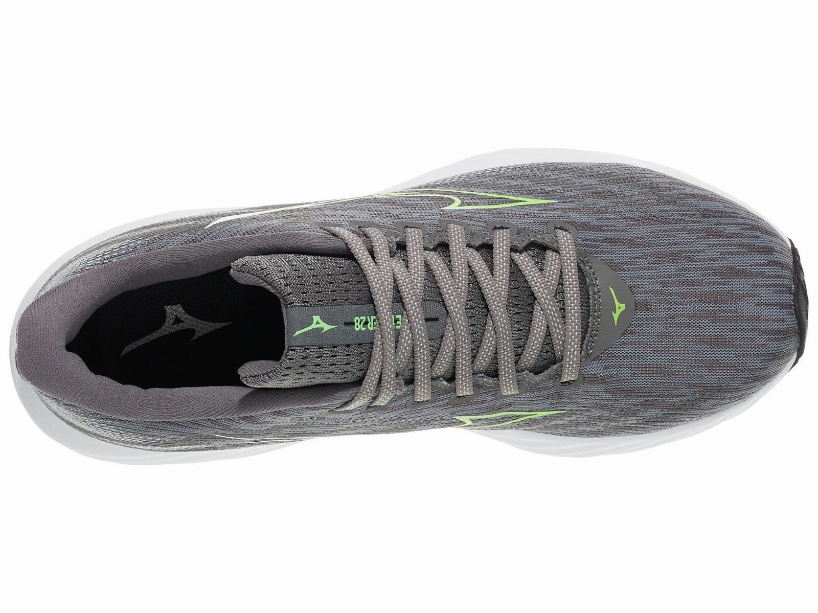 Mizuno Wave Rider 28 411456-9T4W Sneakers Men's US 16 Gray Running Shoes ZPO3680