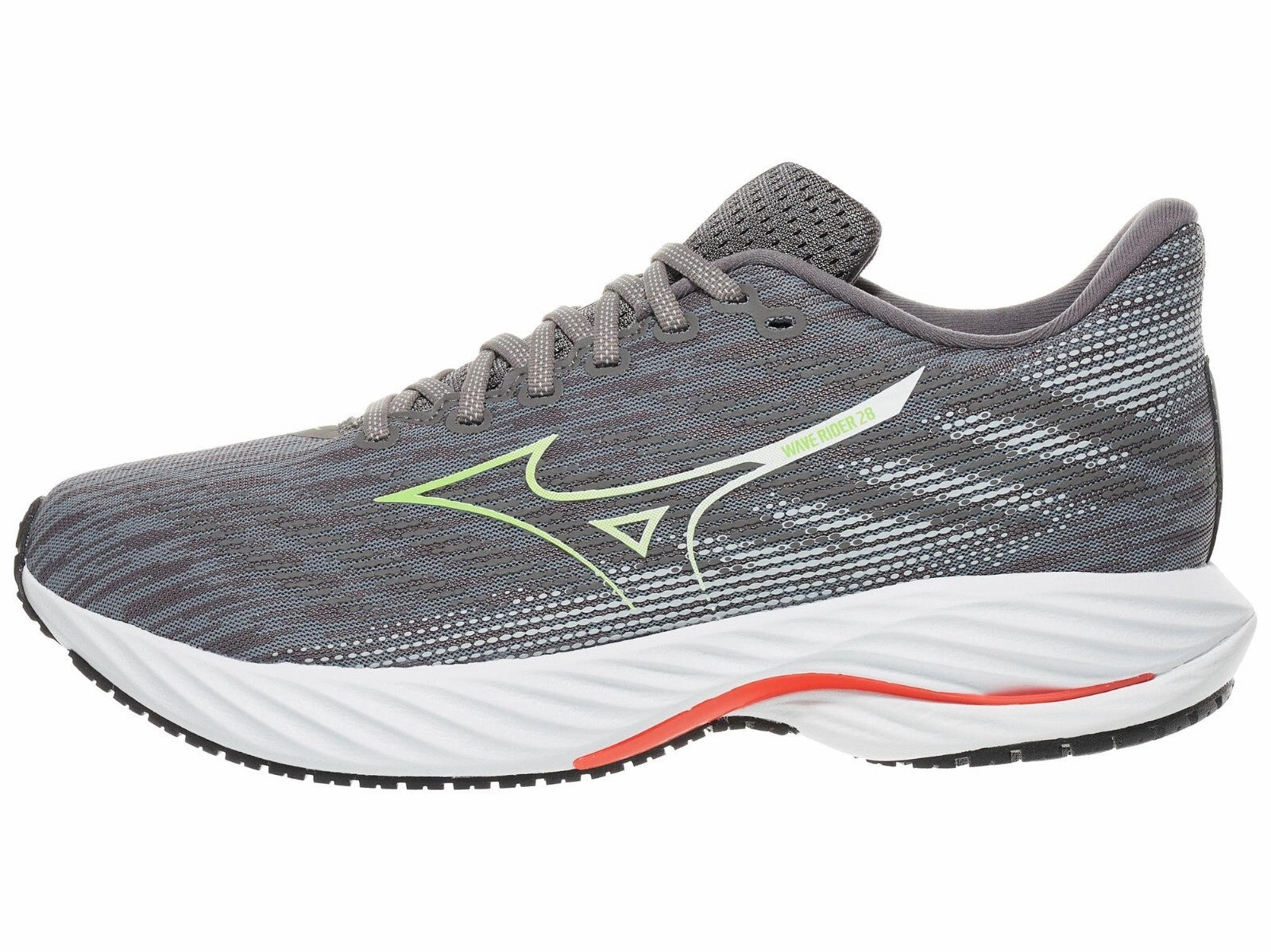Mizuno Wave Rider 28 411456-9T4W Sneakers Men's US 16 Gray Running Shoes ZPO3680