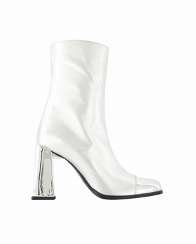 Moon Boots - Carel - Leather - Metallic Womens Boots sale online