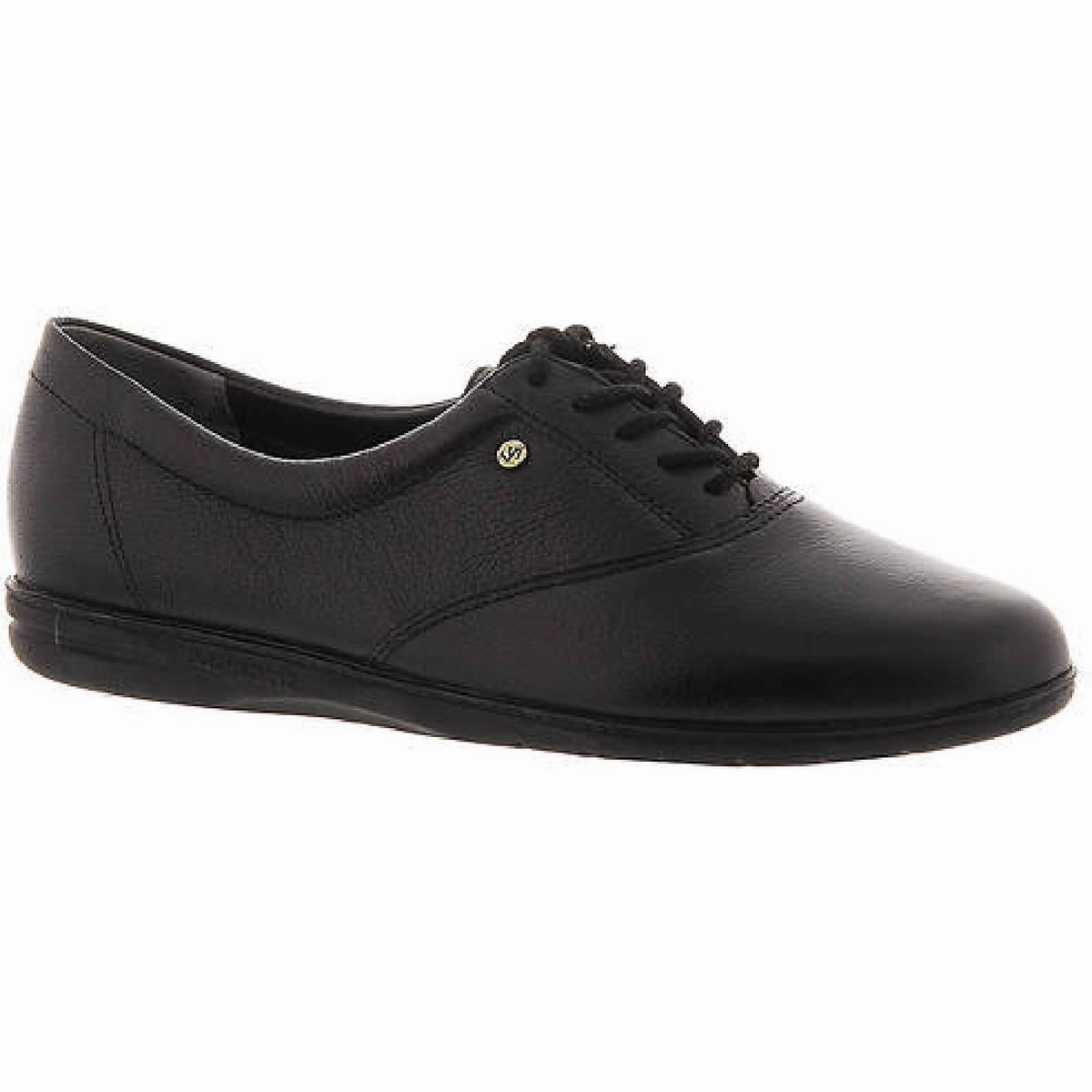Motion Womens Leather Lace-Up Casual Shoes