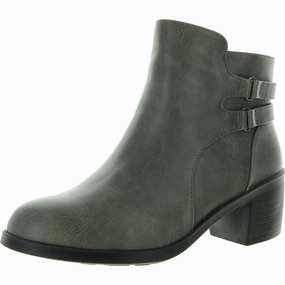 Murphy Womens Zipper Manmade Ankle Boots Affordable Womens Boots online
