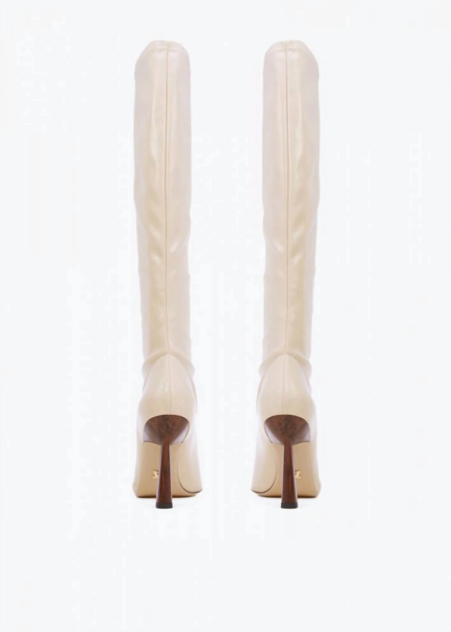 Naf Tall Stretch Boot In Nude