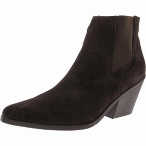 Nanite Womens Zip Up Pointed Toe Ankle Boots Discount Boots for Women