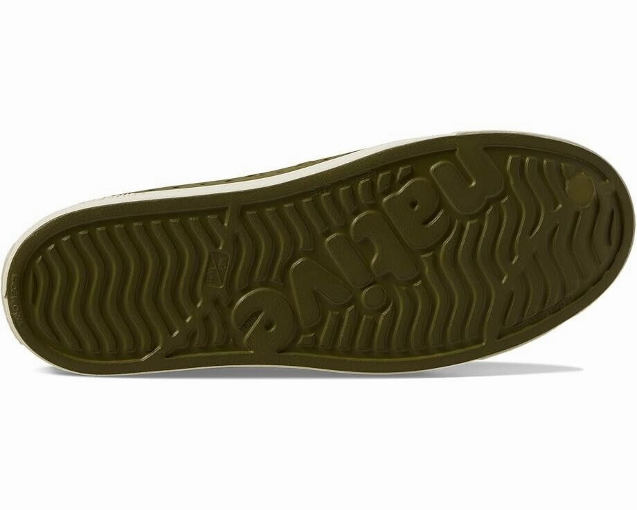 Native Shoes Jefferson Sugarlite Unisex US 5 Green Slip On Comfort Shoes ZPO2436