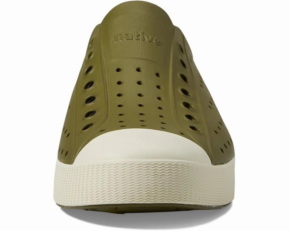 Native Shoes Jefferson Sugarlite Unisex US 5 Green Slip On Comfort Shoes ZPO2436