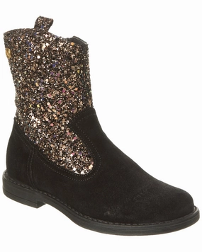 Naturino Antipode Suede & Glitter Boot Discount Girls Shoes with deals