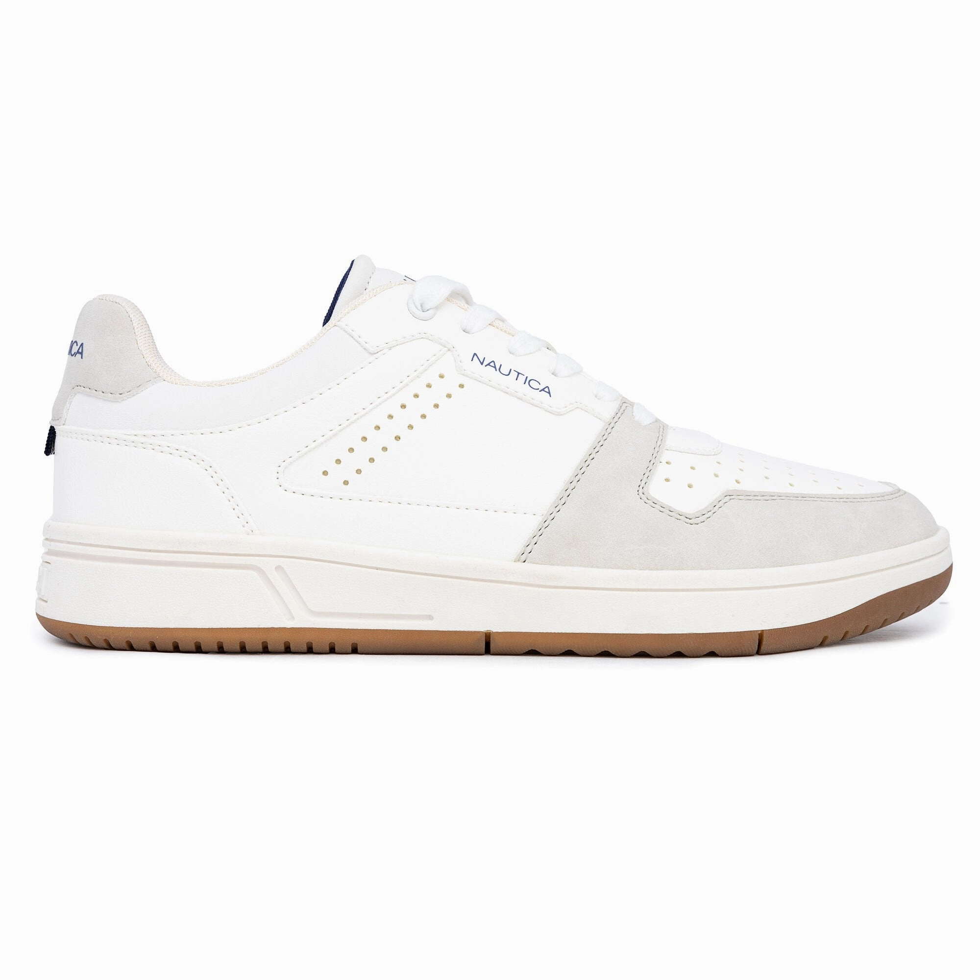 Nautica Mens Logo Lace-Up Sneaker