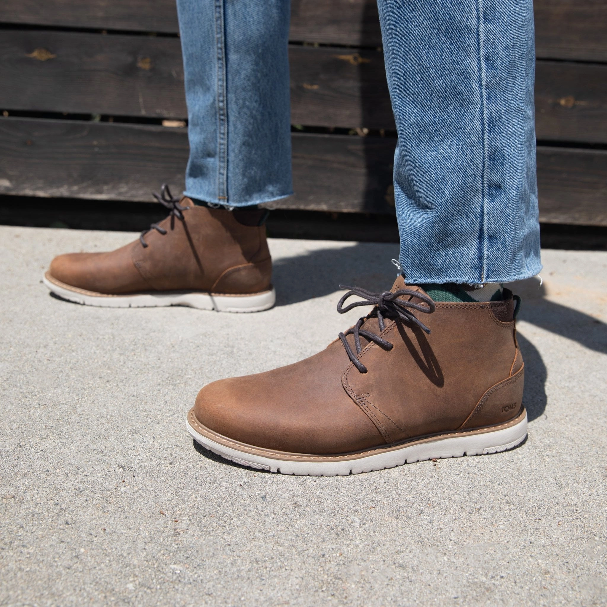 Navi Brown Water Resistant Boot