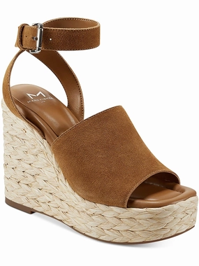 Nelly Womens Suede Woven Wedge Sandals Stylish Womens Sandals for less