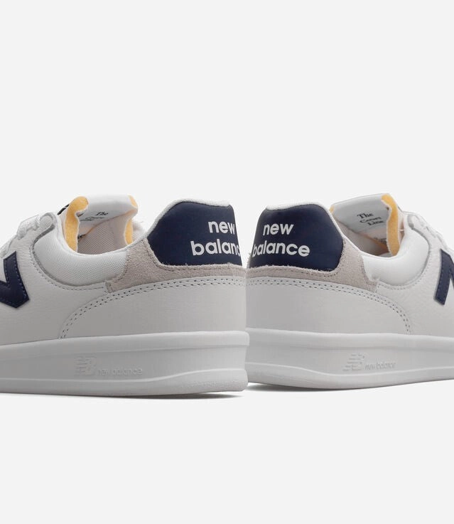 New Balance 300 Court CT300WY3 Men White Navy Leather Low Top Skate Shoes TF6927