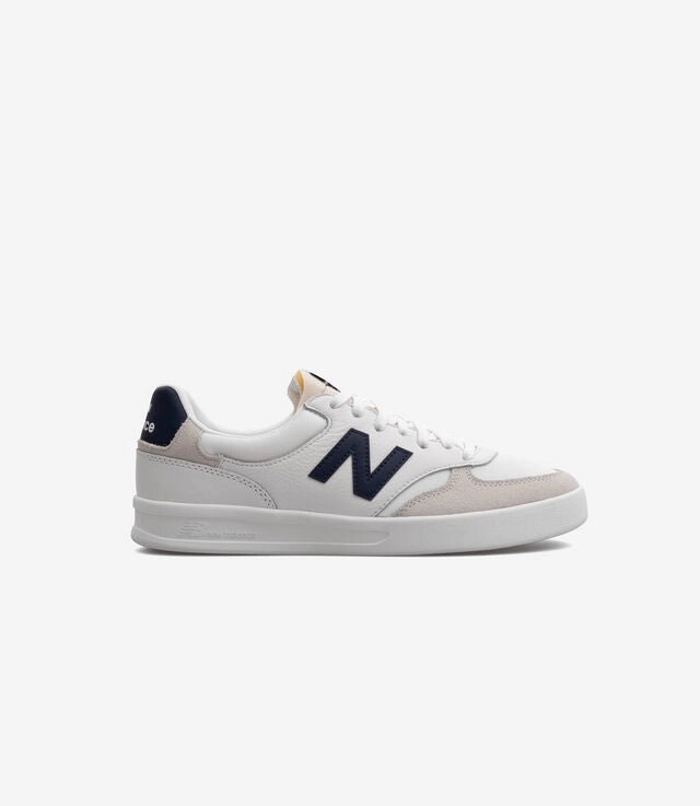 New Balance 300 Court CT300WY3 Men White Navy Leather Low Top Skate Shoes TF6927