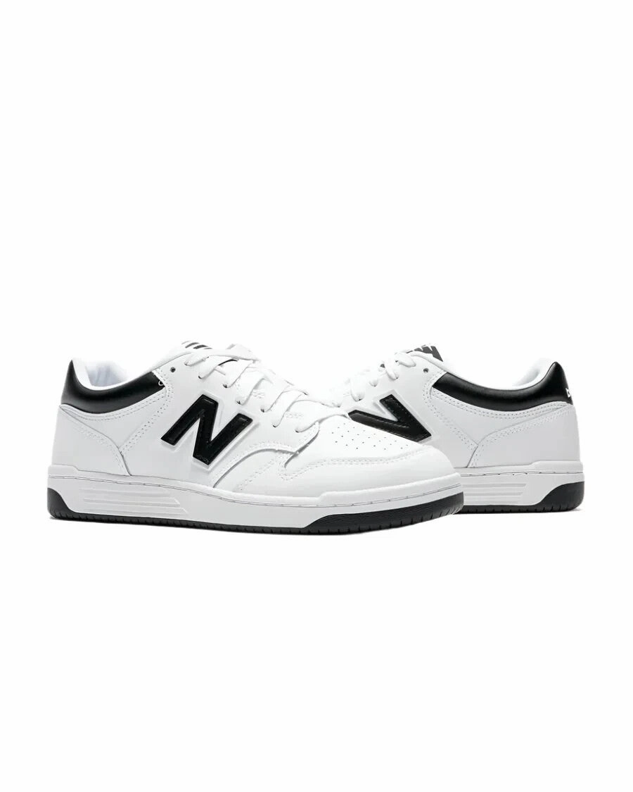 New Balance 480 BB480LBK Sneaker Men's 6.5 White Leather Lifestyle Shoes ZOGG199 Mens Sneakers & Athletic Shoes outlet