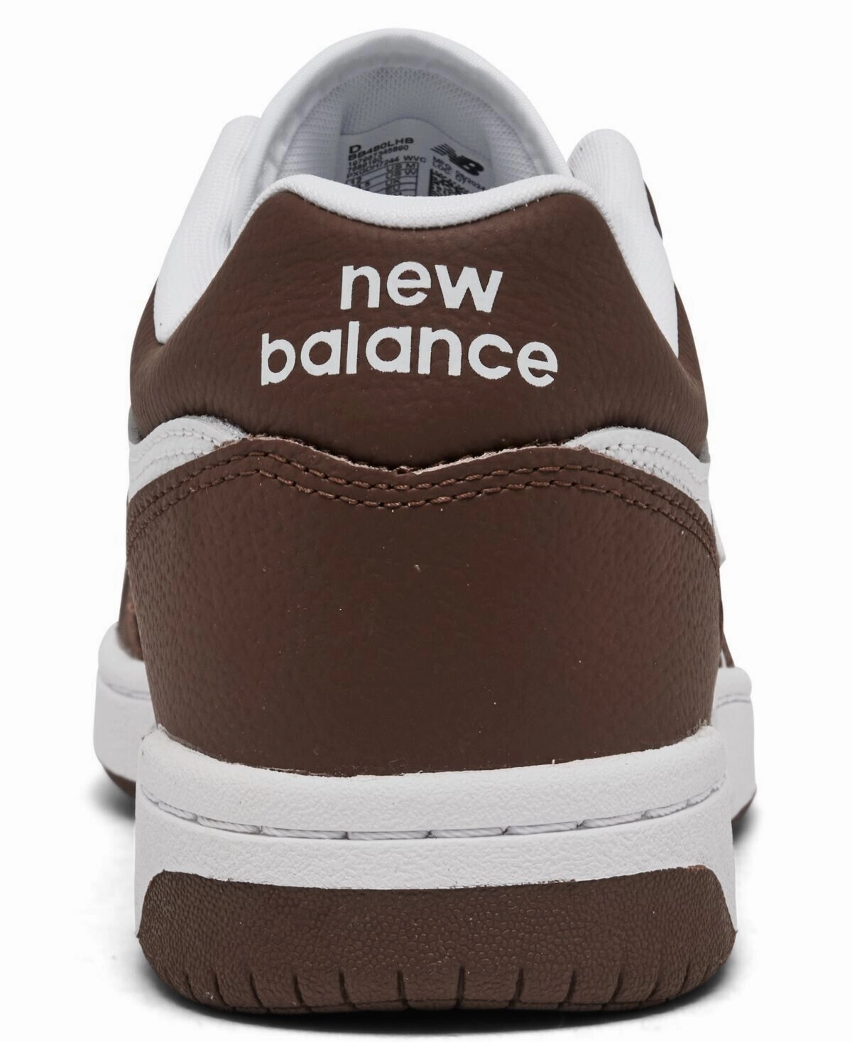 New Balance 480 BB480LHB Sneakers Women's 4.5 Brown White Athletic Shoes TF2271