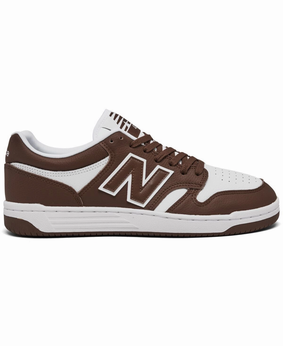 New Balance 480 BB480LHB Sneakers Women's 4.5 Brown White Athletic Shoes TF2271