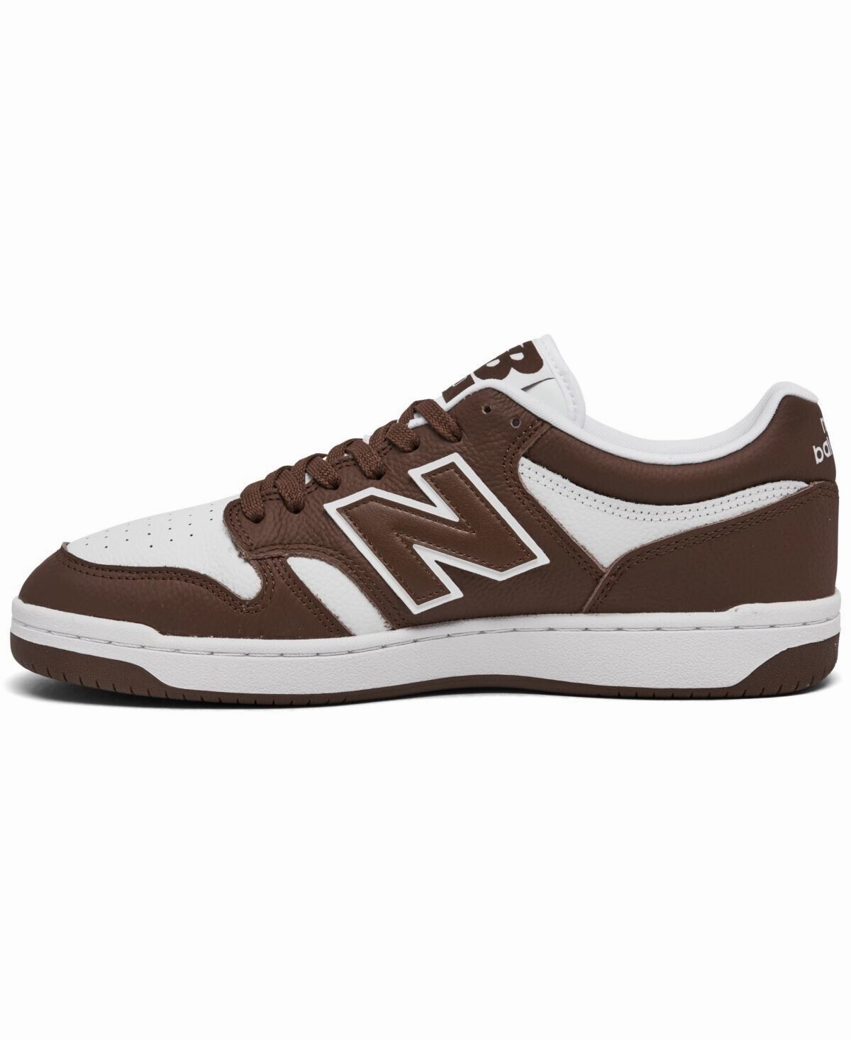 New Balance 480 BB480LHB Sneakers Women's 4.5 Brown White Athletic Shoes TF2271