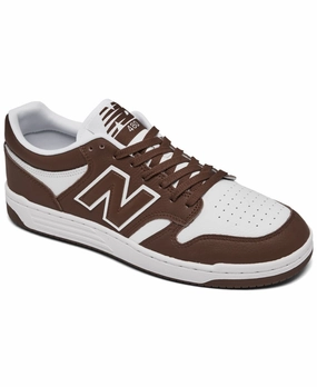 New Balance 480 BB480LHB Sneakers Women's 4.5 Brown White Athletic Shoes TF2271 Athletic Shoes for Women discount