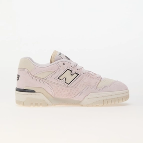 New Balance 550 BBW550RC Sneaker Women's Pink White Leather Comfort Shoes DWA405 (Pink,9.5) Athletic Shoes for Women discount
