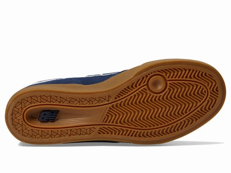 New Balance 574 Vulc Sneakers Mens US 9 Navy Gum Lace Up Skateboar Shoes EEE4270