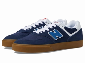 New Balance 574 Vulc Sneakers Mens US 9 Navy Gum Lace Up Skateboar Shoes EEE4270 Mens Sneakers & Athletic Shoes outlet