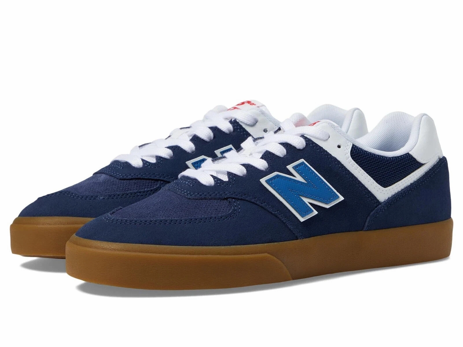 New Balance 574 Vulc Sneakers Mens US 9 Navy Gum Lace Up Skateboar Shoes EEE4270 Mens Sneakers & Athletic Shoes outlet