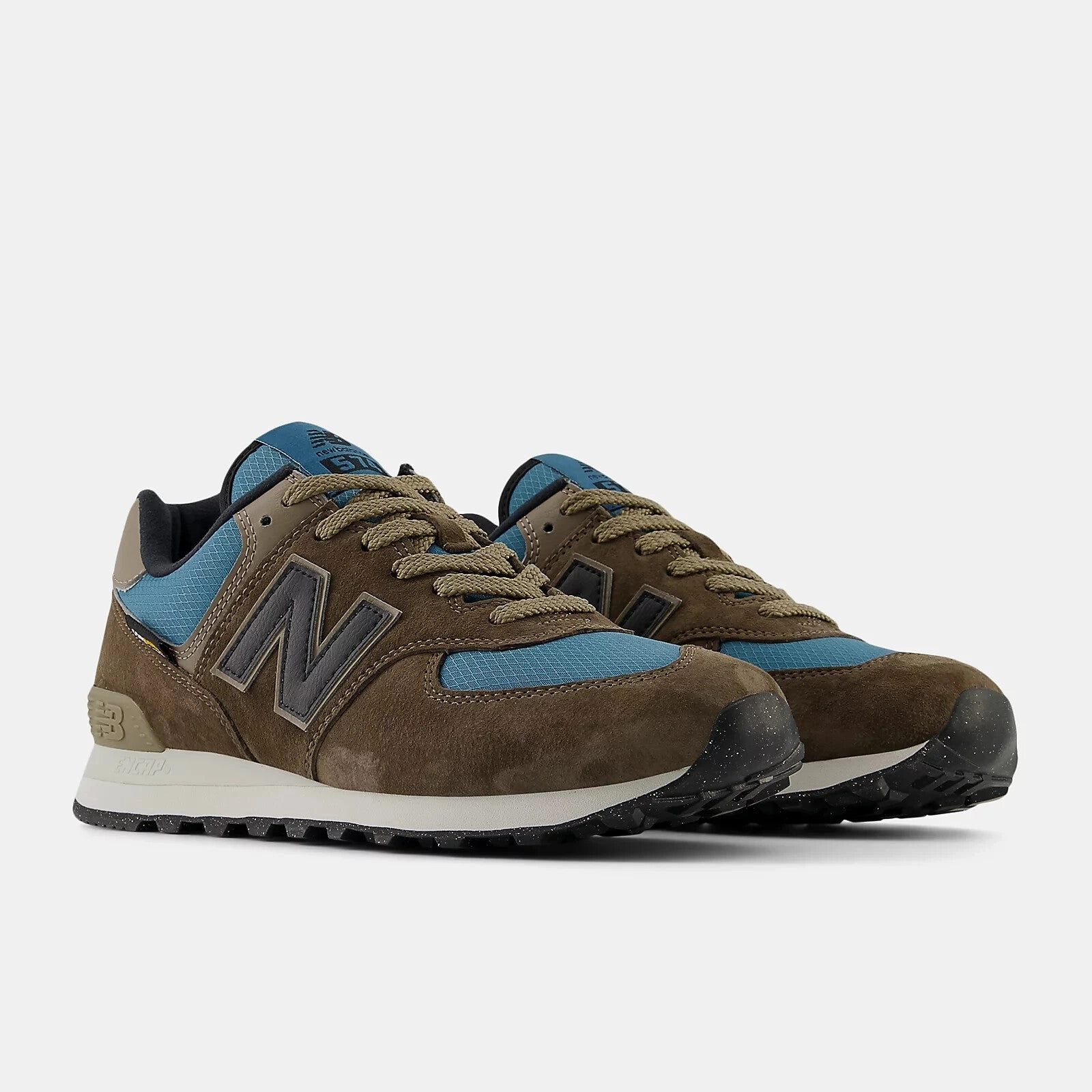 New Balance Classics 574 U574SOB Sneakers Mens Brown Leather Casual Shoes TF7045 Mens Athletic Shoes clearance sale