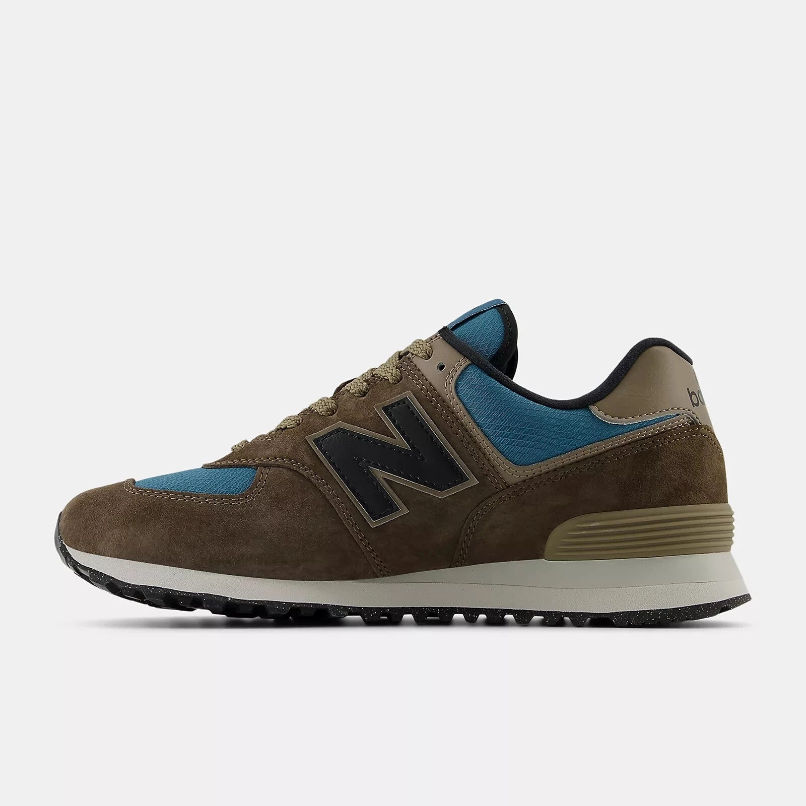 New Balance Classics 574 U574SOB Sneakers Mens Brown Leather Casual Shoes TF7045