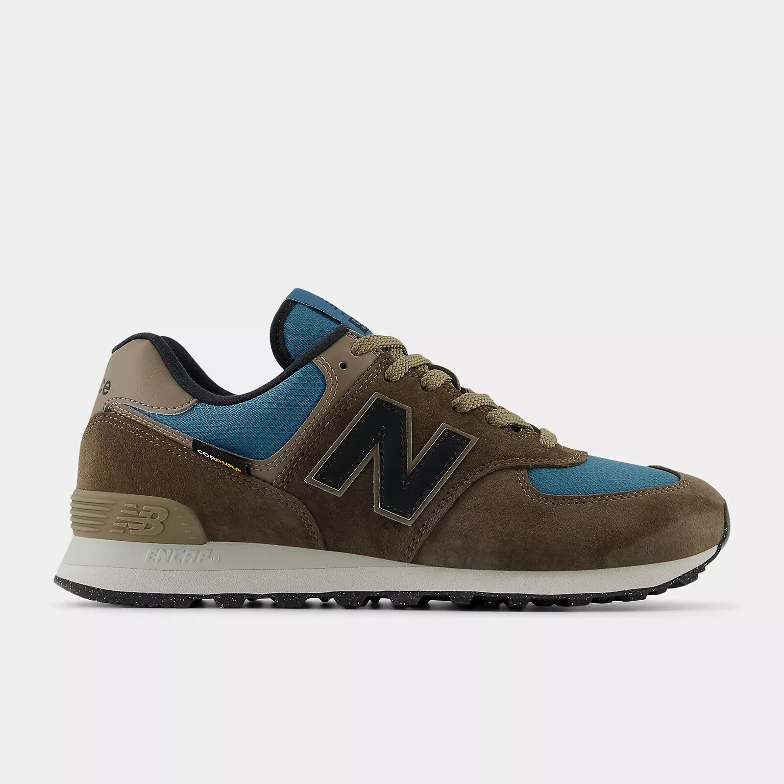 New Balance Classics 574 U574SOB Sneakers Mens Brown Leather Casual Shoes TF7045
