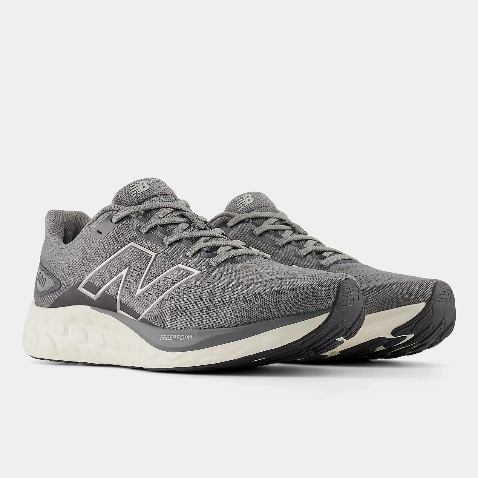 New Balance Fresh Foam 680v8 M680LG8 Men Harbor Gray Silver Running Shoes TF6979 Mens Sneakers & Athletic Shoes outlet