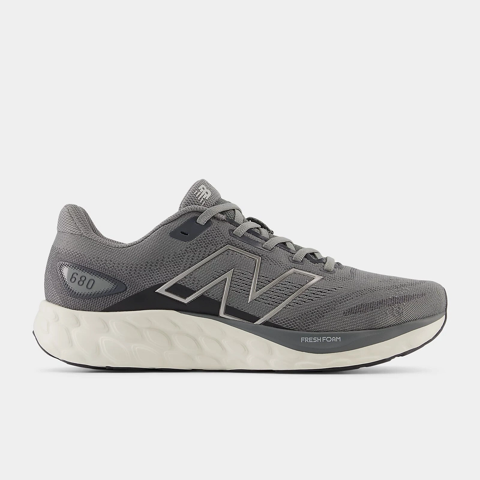 New Balance Fresh Foam 680v8 M680LG8 Men Harbor Gray Silver Running Shoes TF6979