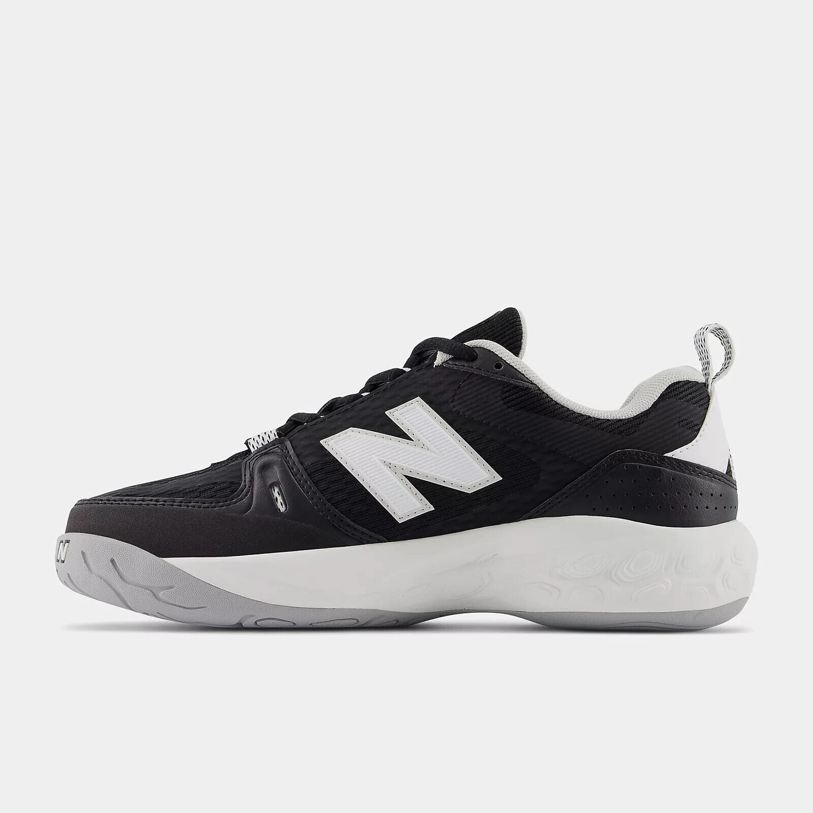 New Balance Fresh Foam X 1007 WC1007BK Women's US 10 Black Tennis Shoes EEE3842