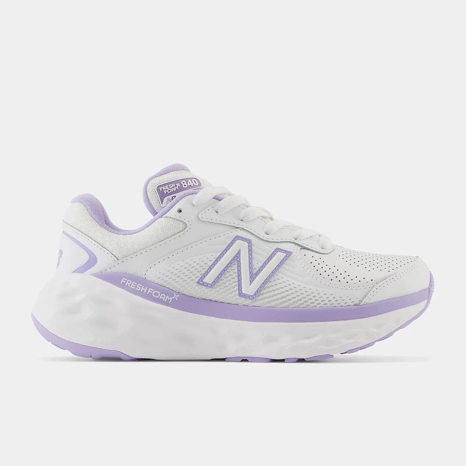 New Balance Fresh Foam X 840F WW840FW1 Women's US 11 White Running Shoes ZPO3114