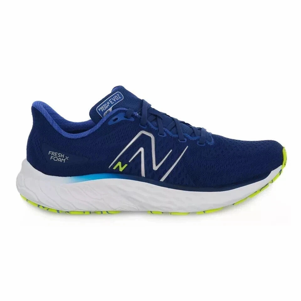 New Balance Fresh Foam X EVOZ v3 MEVOZCG3 Sneaker Mens Blue Running Shoes TF6951 (Blue,12)