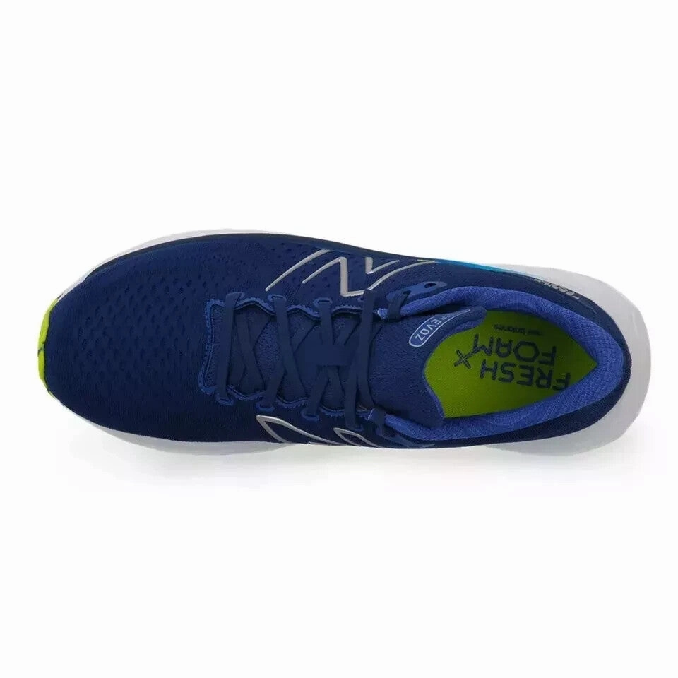 New Balance Fresh Foam X EVOZ v3 MEVOZCG3 Sneaker Mens Blue Running Shoes TF6951 (Blue,12)