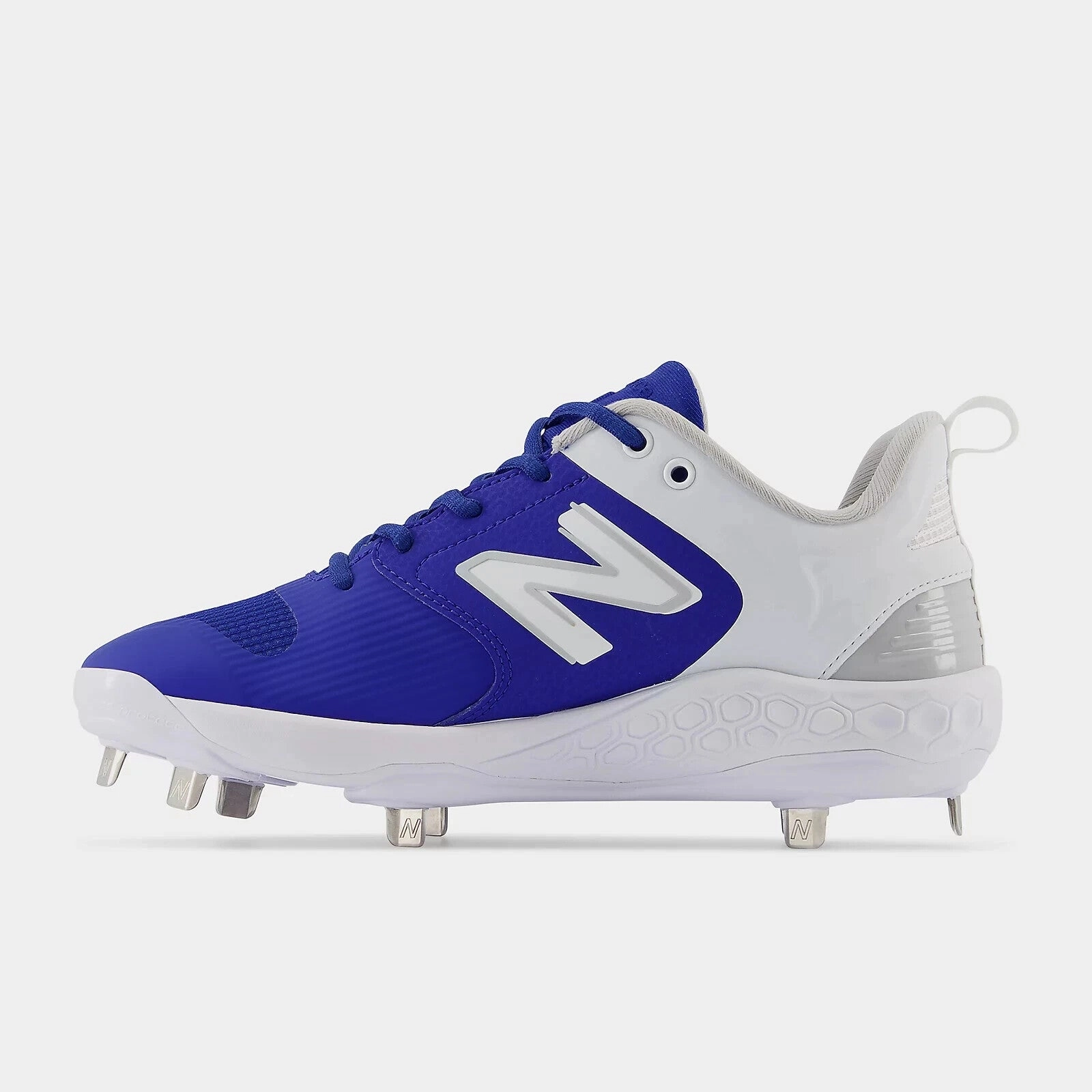 New Balance Fresh Foam X Velo V3 SMVELOB3 Women 7.5 Blue Softball Cleat GBNC689