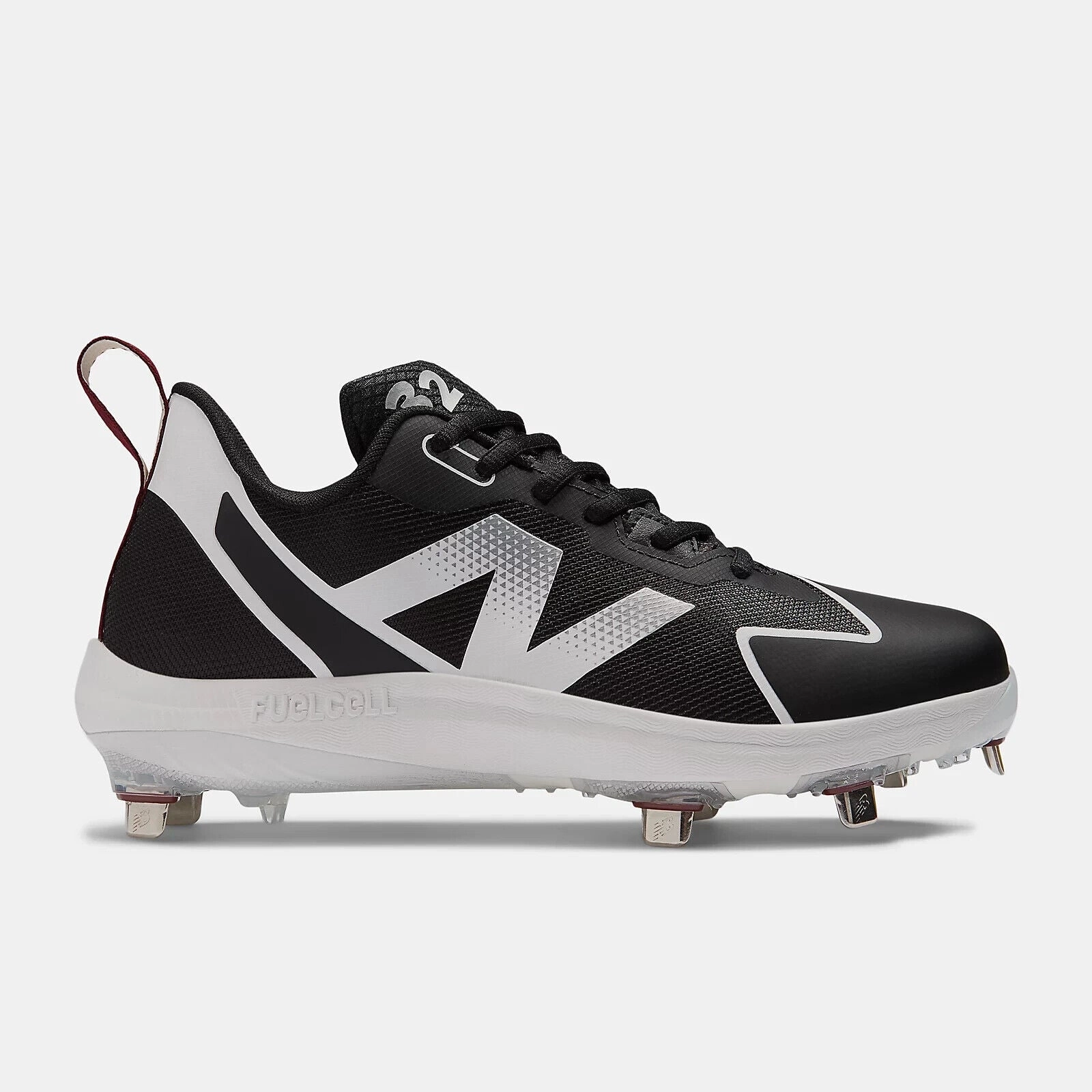 New Balance FuelCell Romero Duo SMROMBK2 Womens 6.5 Black Softball Cleats TF4600