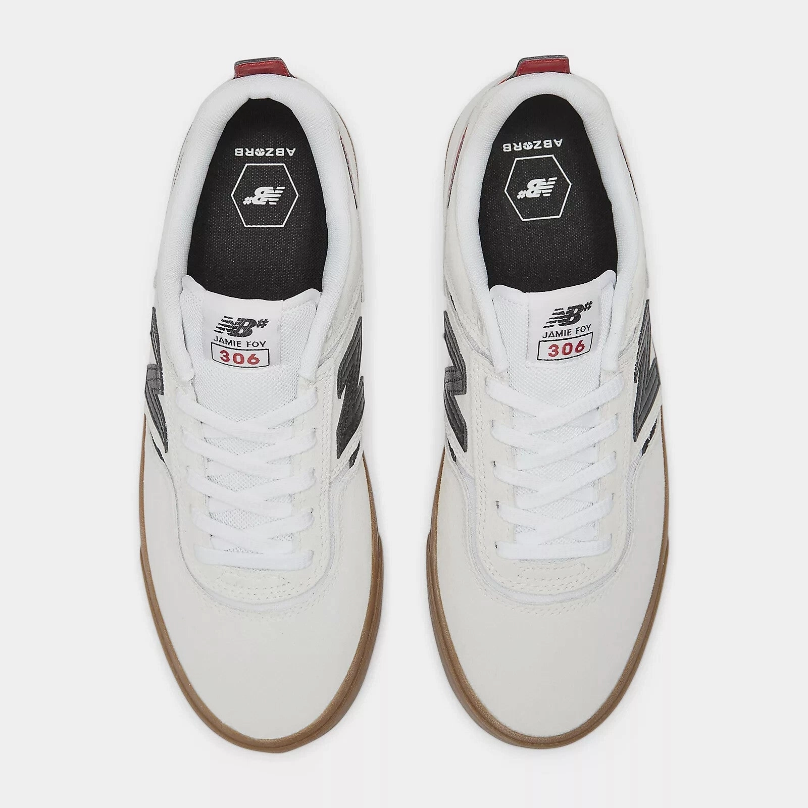 New Balance Numeric Jamie Foy 306 NM306TPO Mens US 8.5 White Skate Shoes EEE4378