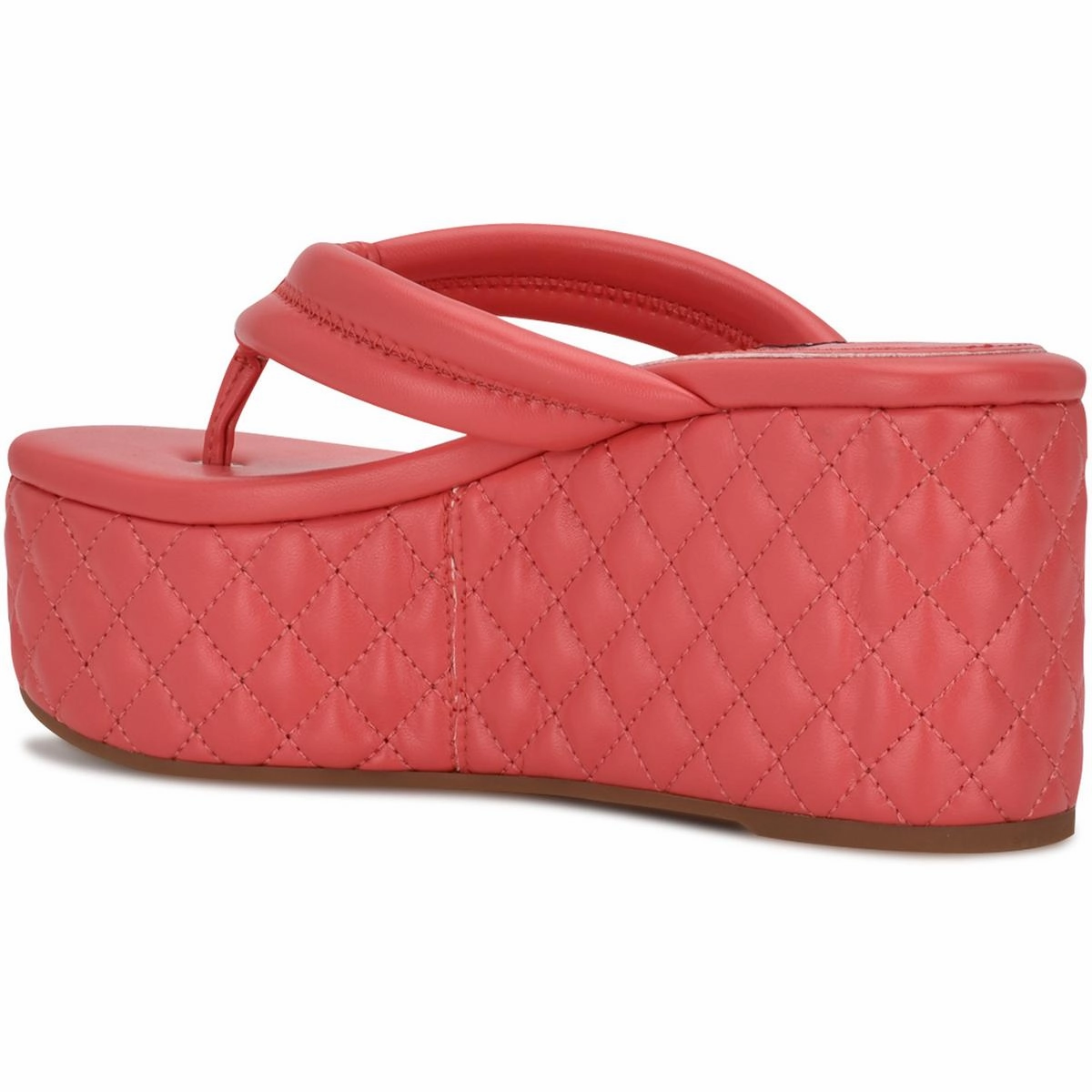 Newya  Womens Dressy Slip On Platform Sandals
