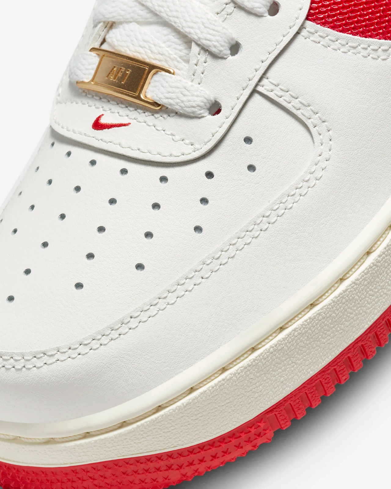 Nike Air Force 1 '07 FN7439-133 Men's Red Milk White Low Top Sneaker Shoes OPP88 (11.5)