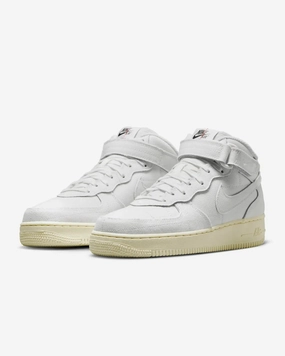 Nike Air Force 1 '07 Mid LX DZ4866-121 Women's US 6 White Leather Shoes GBNC115 Athletic Shoes for Women discount