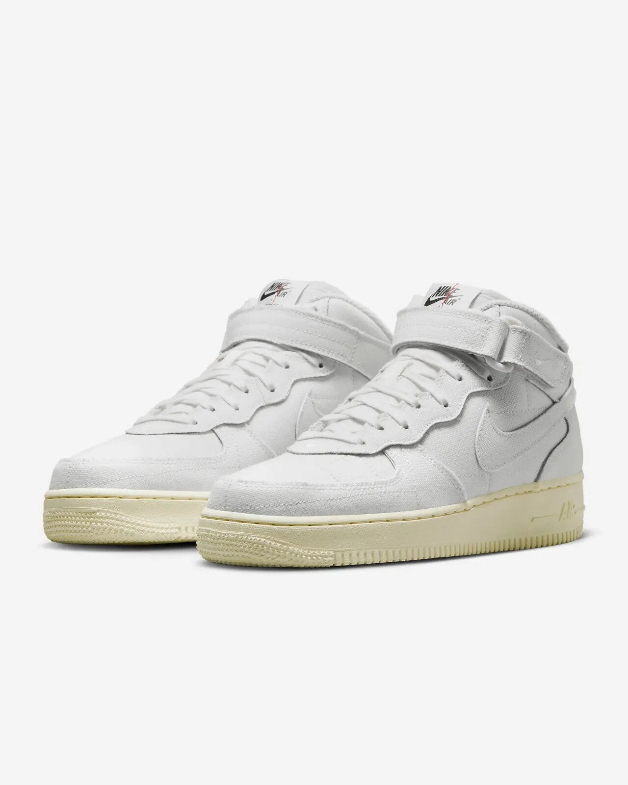 Nike Air Force 1 '07 Mid LX DZ4866-121 Women's US 6 White Leather Shoes GBNC115 Athletic Shoes for Women discount