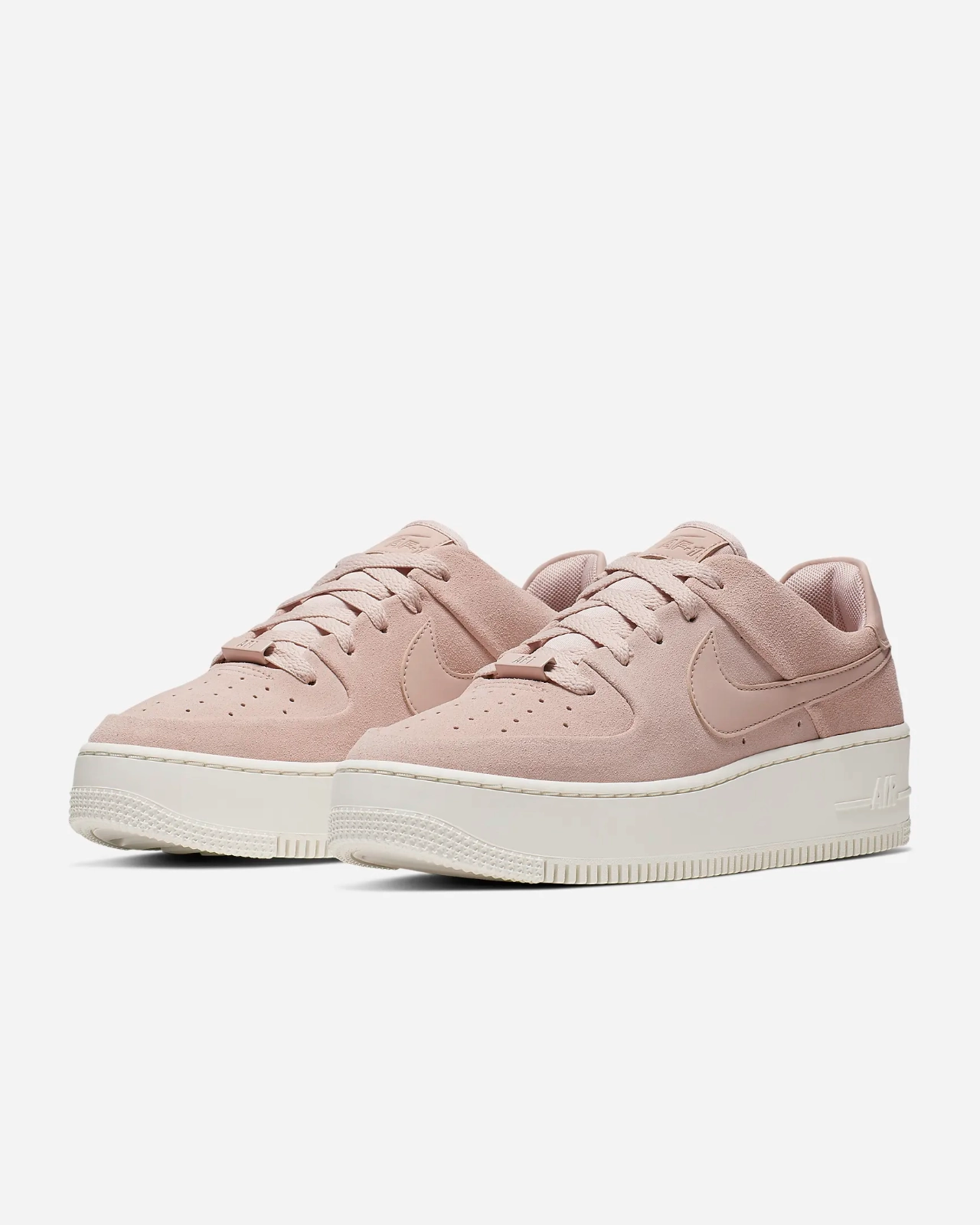 Nike Air Force 1 Sage Low AR5339-201 Sneaker Women 6 Pink Platform Shoes RHS3745