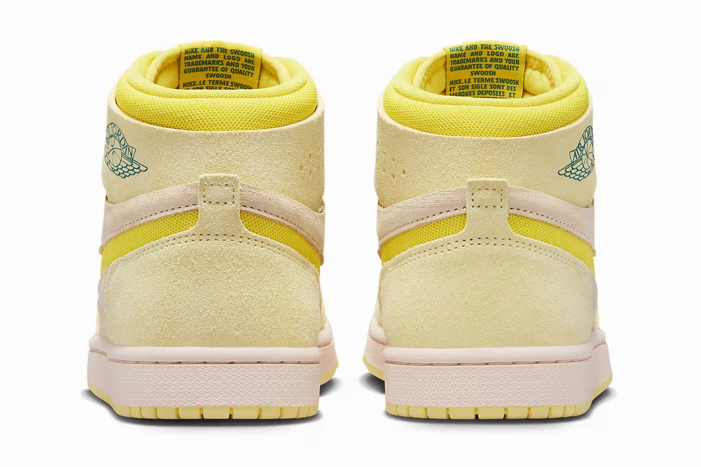 Nike Air Jordan 1 High Zoom CMFT 2 DV1305-800 Women 9.5 Citron Tint Shoes TF2195