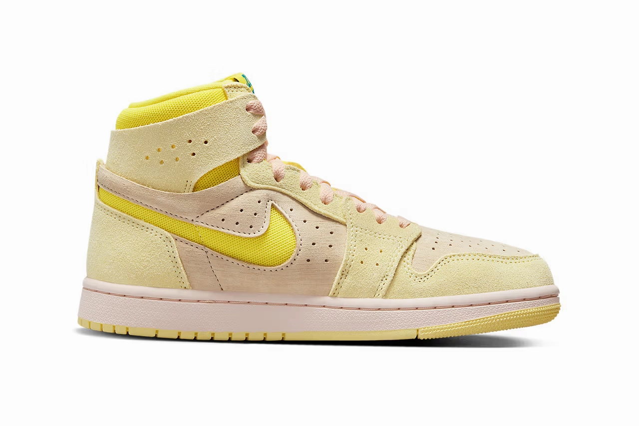Nike Air Jordan 1 High Zoom CMFT 2 DV1305-800 Women 9.5 Citron Tint Shoes TF2195