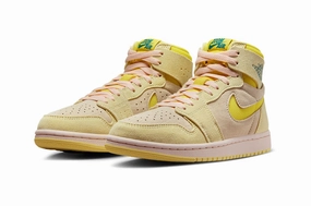 Nike Air Jordan 1 High Zoom CMFT 2 DV1305-800 Women 9.5 Citron Tint Shoes TF2195 Athletic Shoes for Women discount