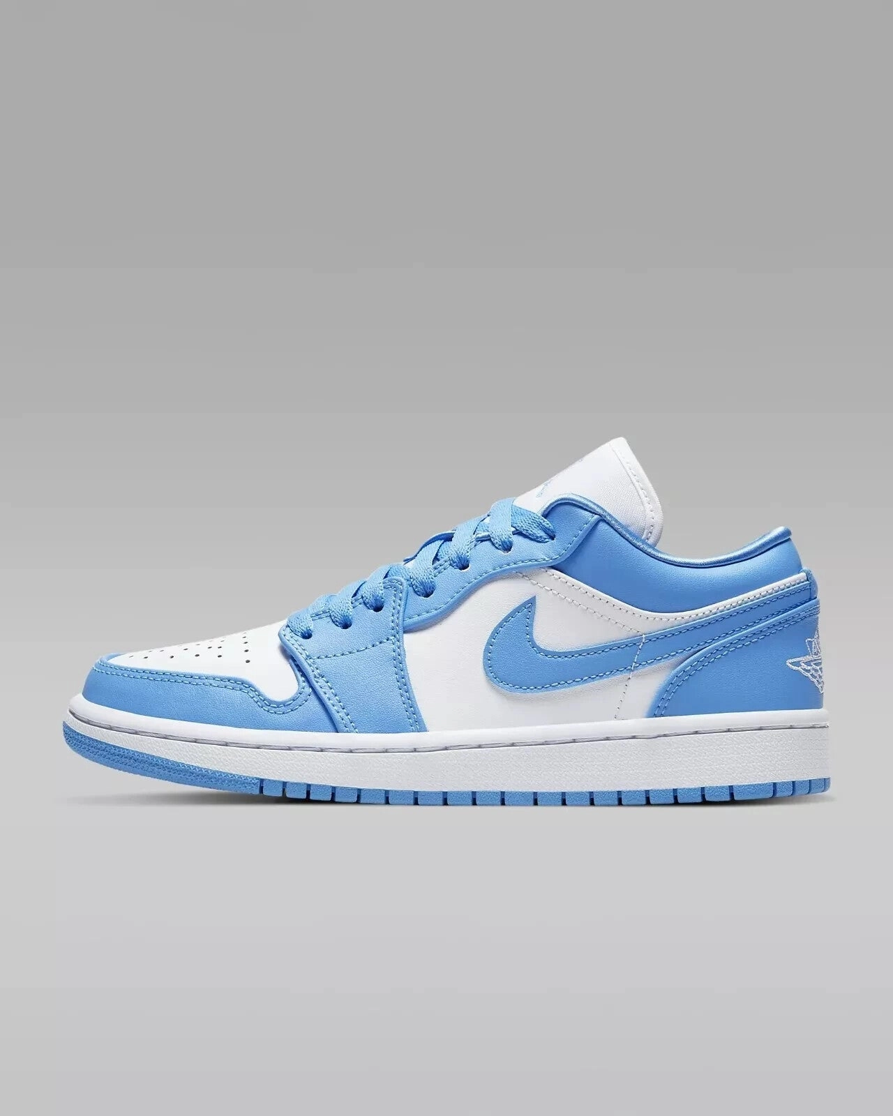 Nike Air Jordan 1 Low AO9944-441 Sneaker Womens 11.5 Blue Lifestyle Shoes GBNC54